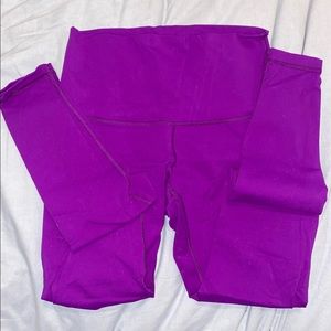 Lululemon Wunder Under leggings size 8